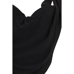 Black Polyester Blouse