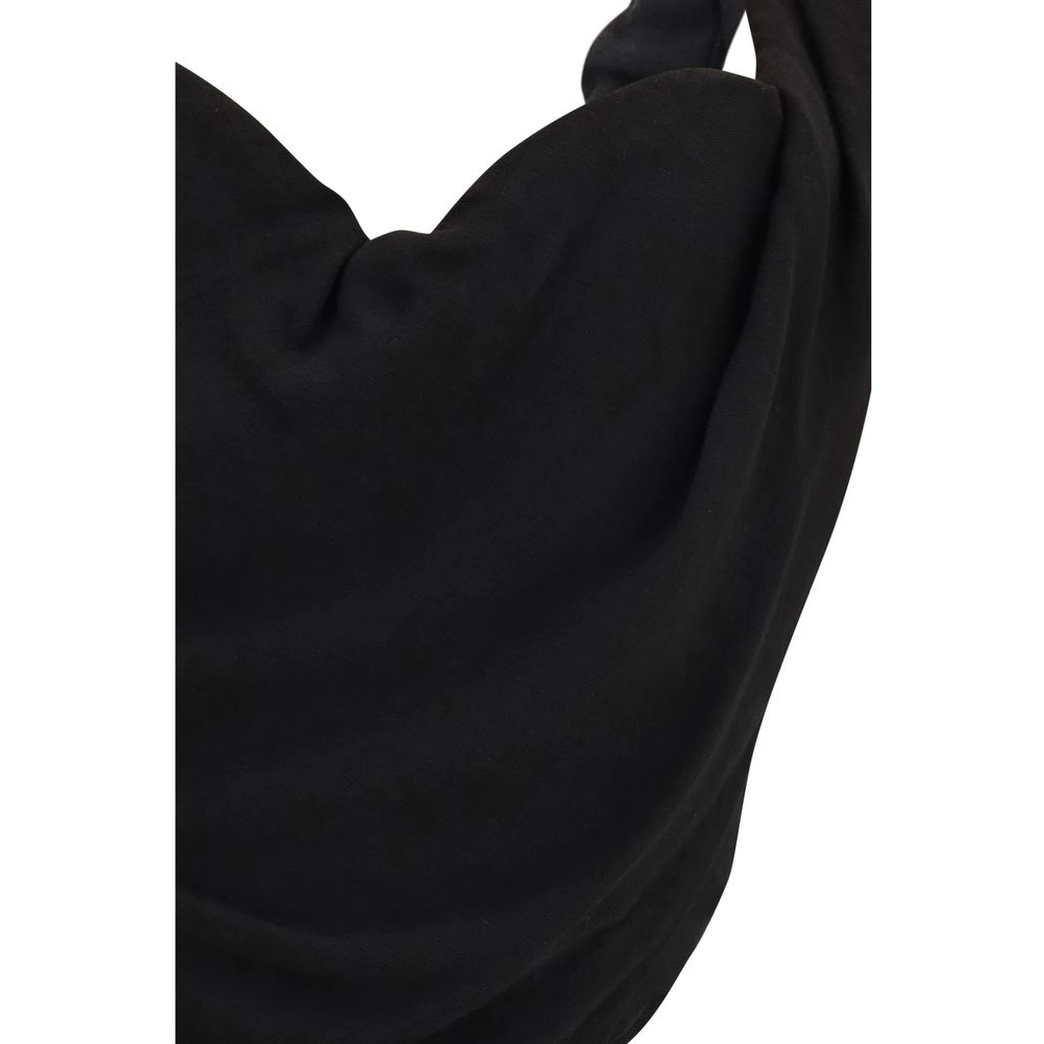 Black Polyester Blouse