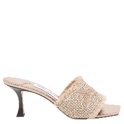 حذاء جيمي تشو بكعب بيج