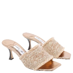 حذاء جيمي تشو بكعب بيج