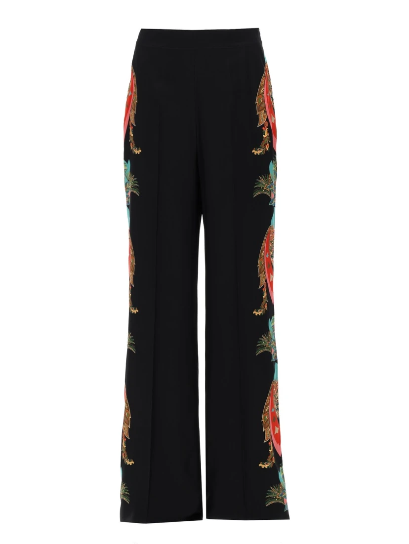 PANTALONE PALAZZO CON STAMPA