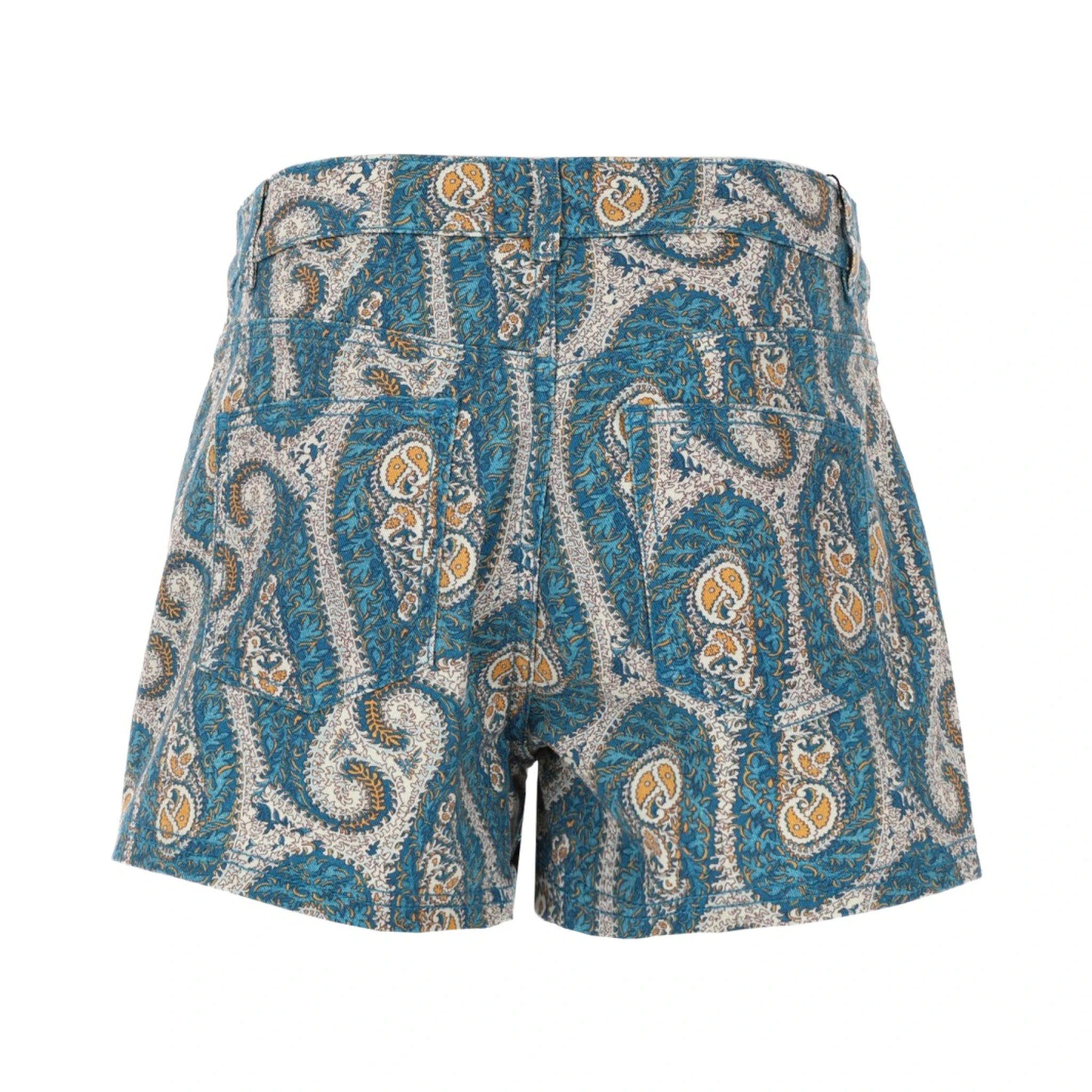 SHORTS CON STAMPA PAISLEY