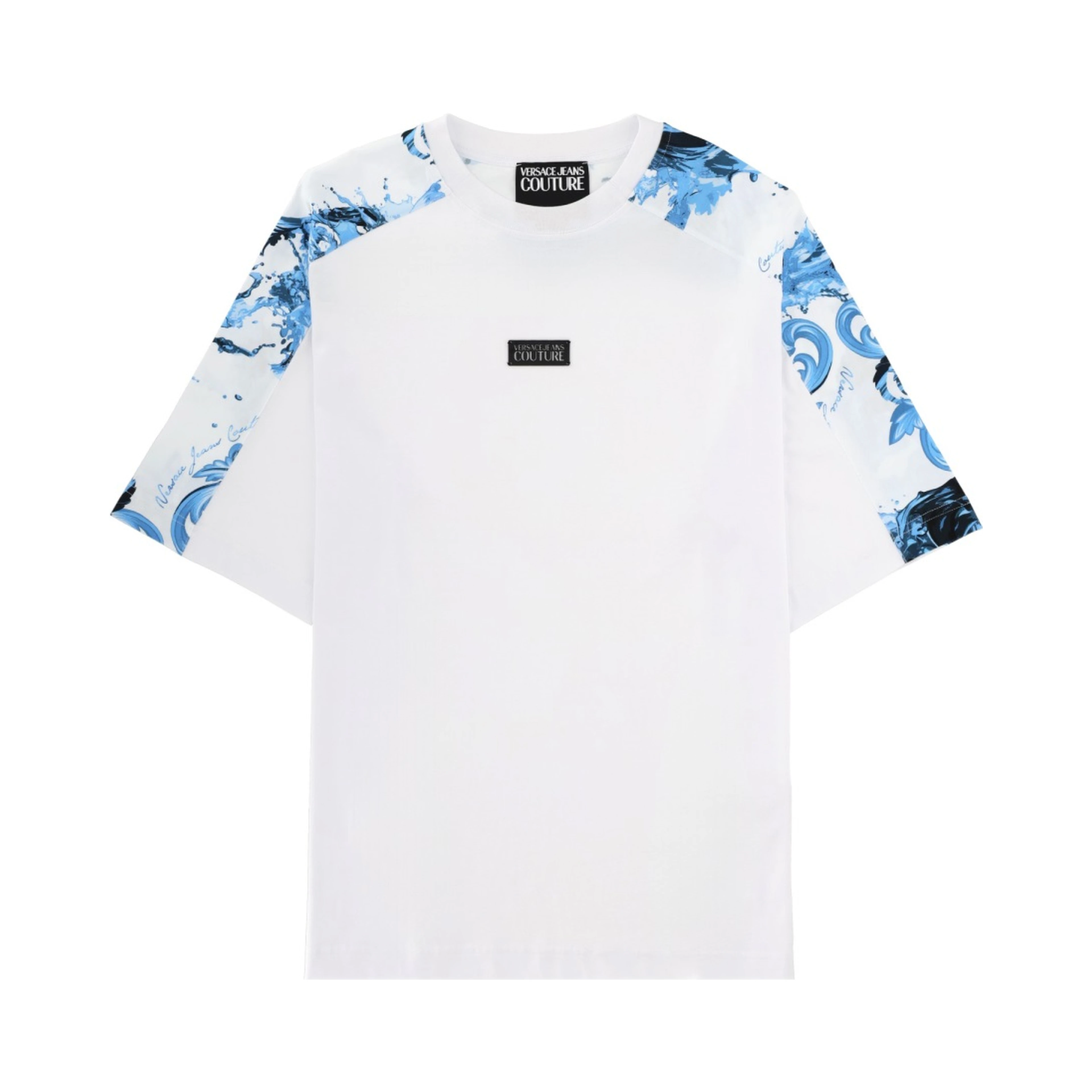 T-SHIRT CON PLACCA LOGO