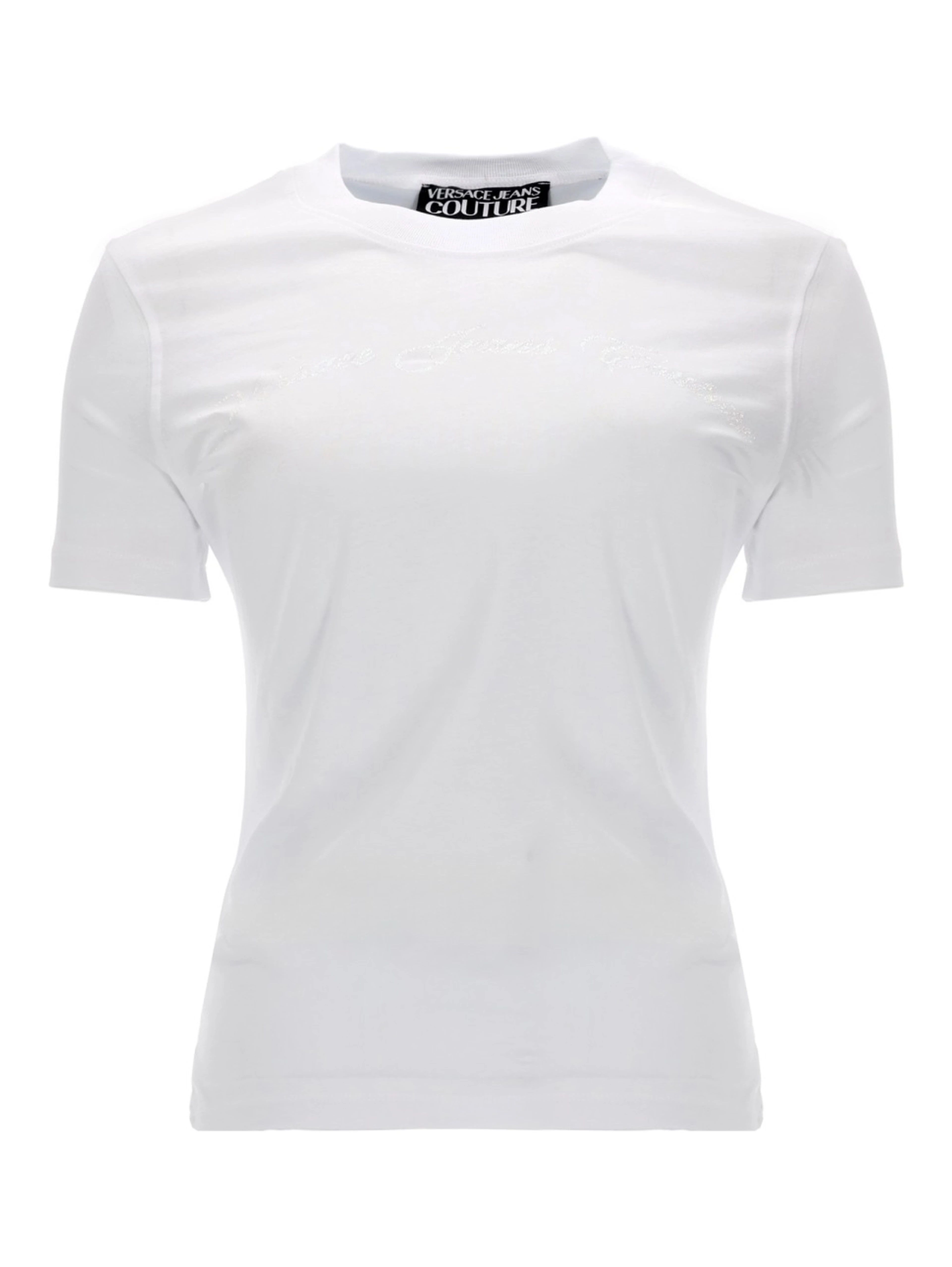 T-SHIRT CON LOGO GLITTERATO