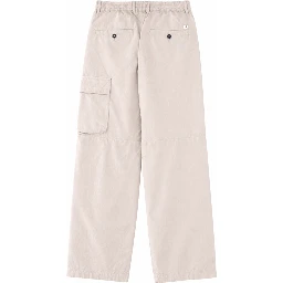 PANTALONE CARGO CON PATCH LOGO