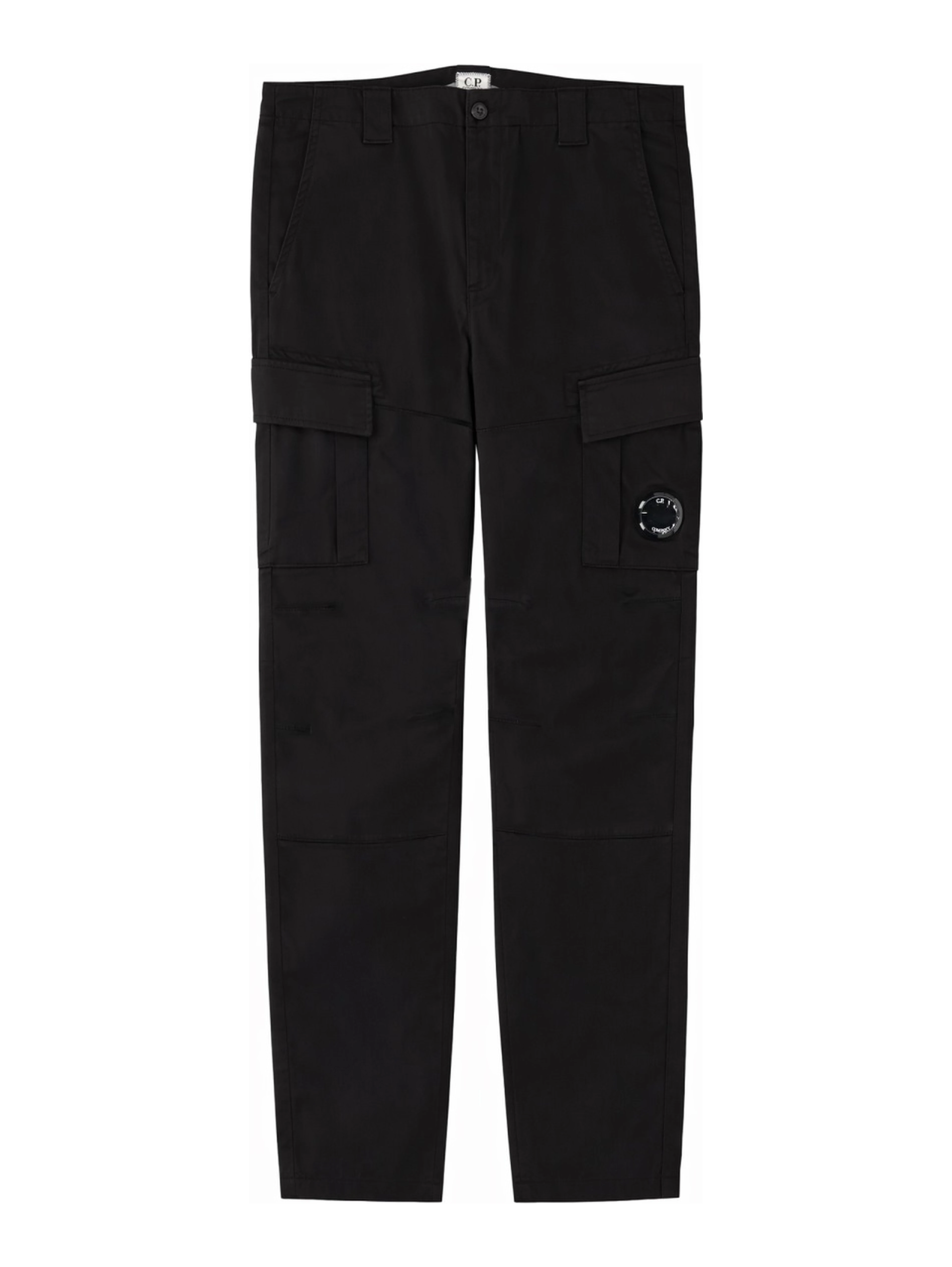 PANTALONE CARGO CON PATCH LOGO