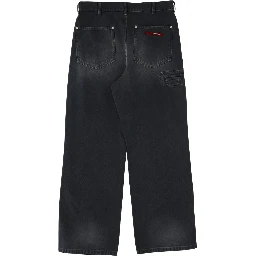 JEANS CON APPLICAZIONE LOGO