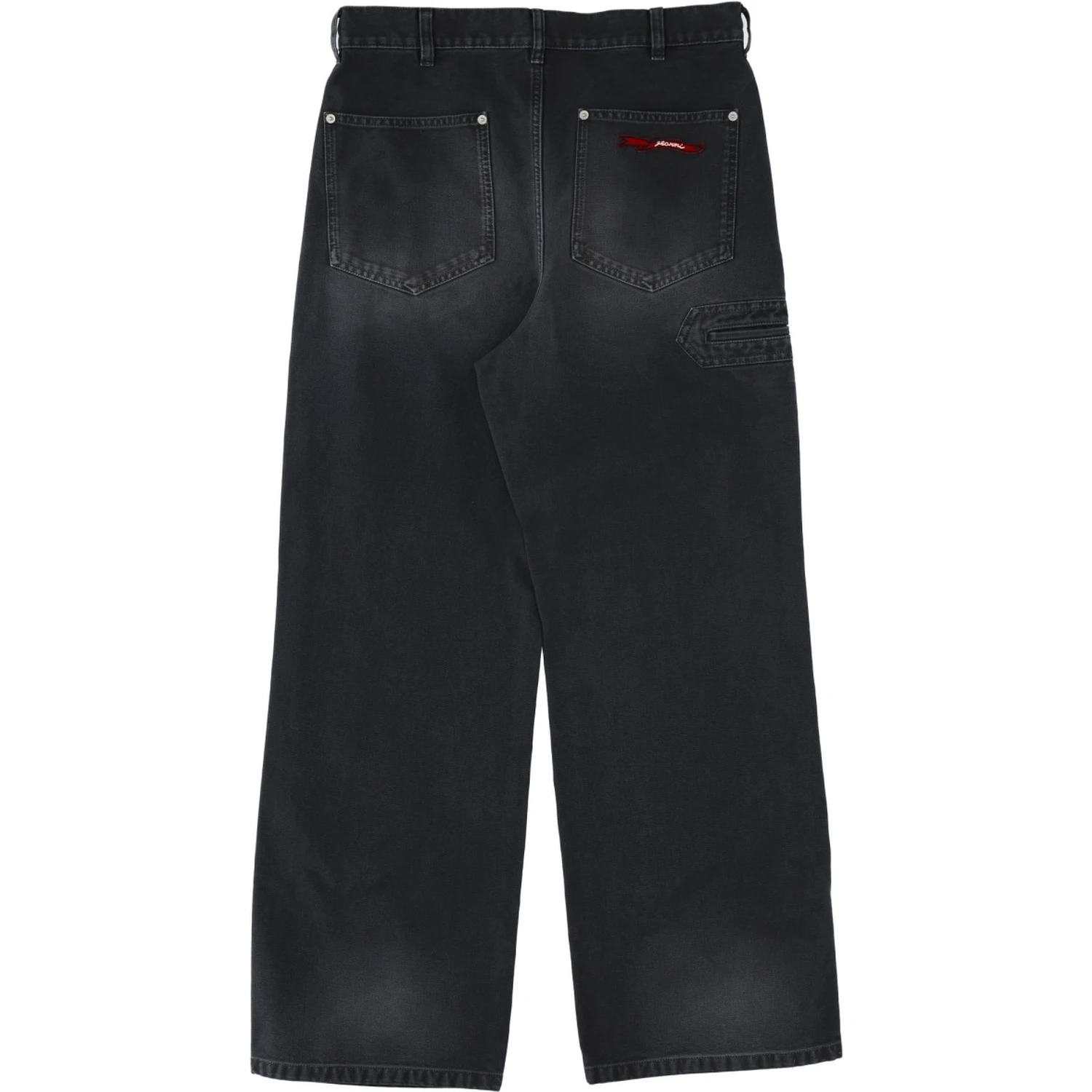 JEANS CON APPLICAZIONE LOGO
