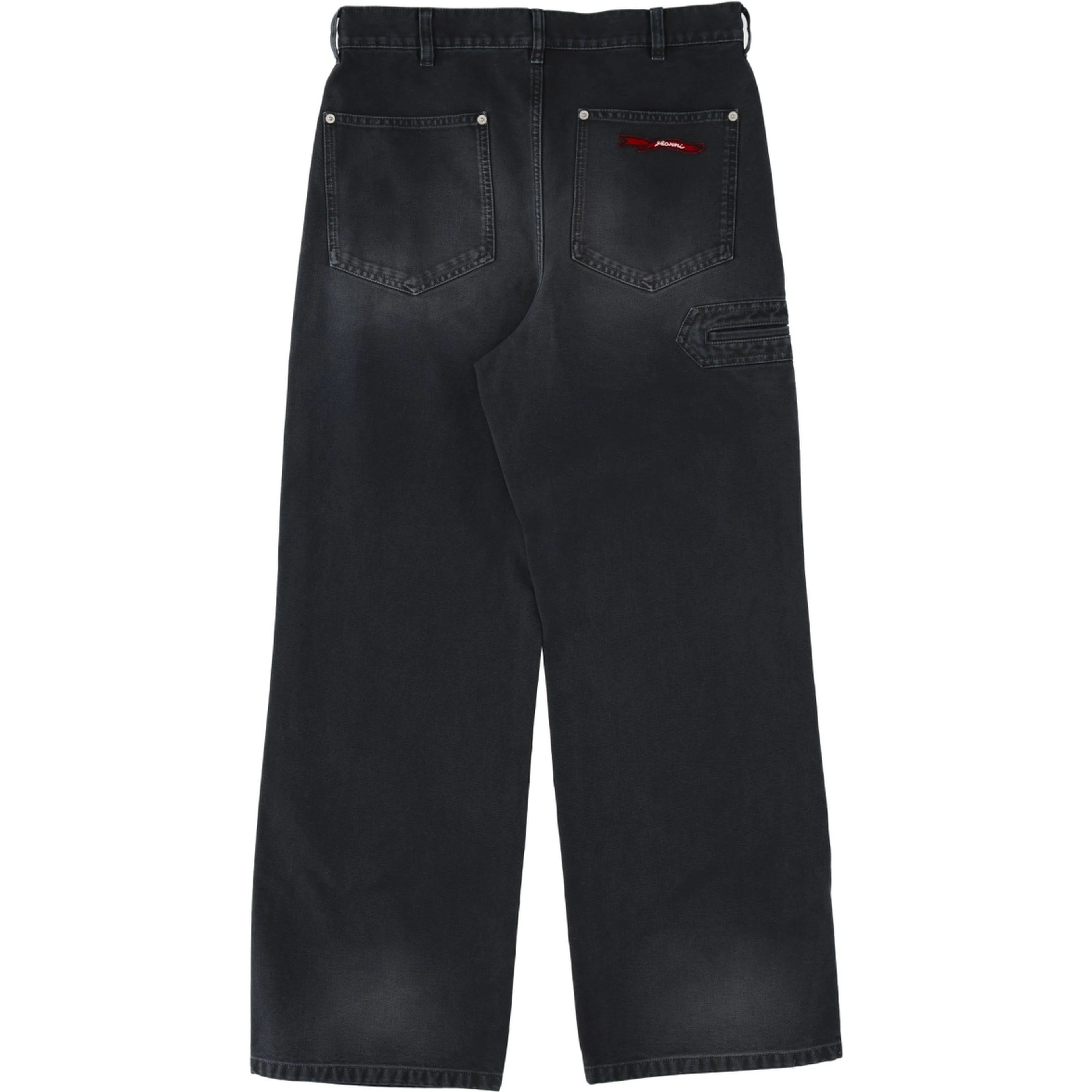 JEANS CON APPLICAZIONE LOGO