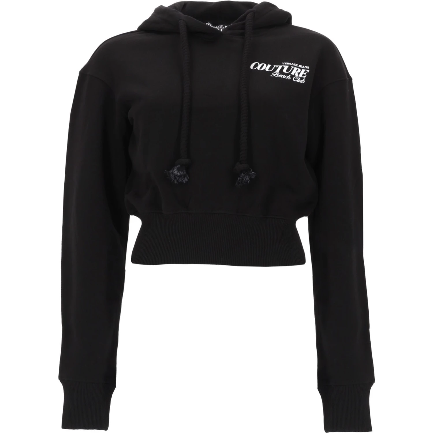 FELPA CROP CON LOGO