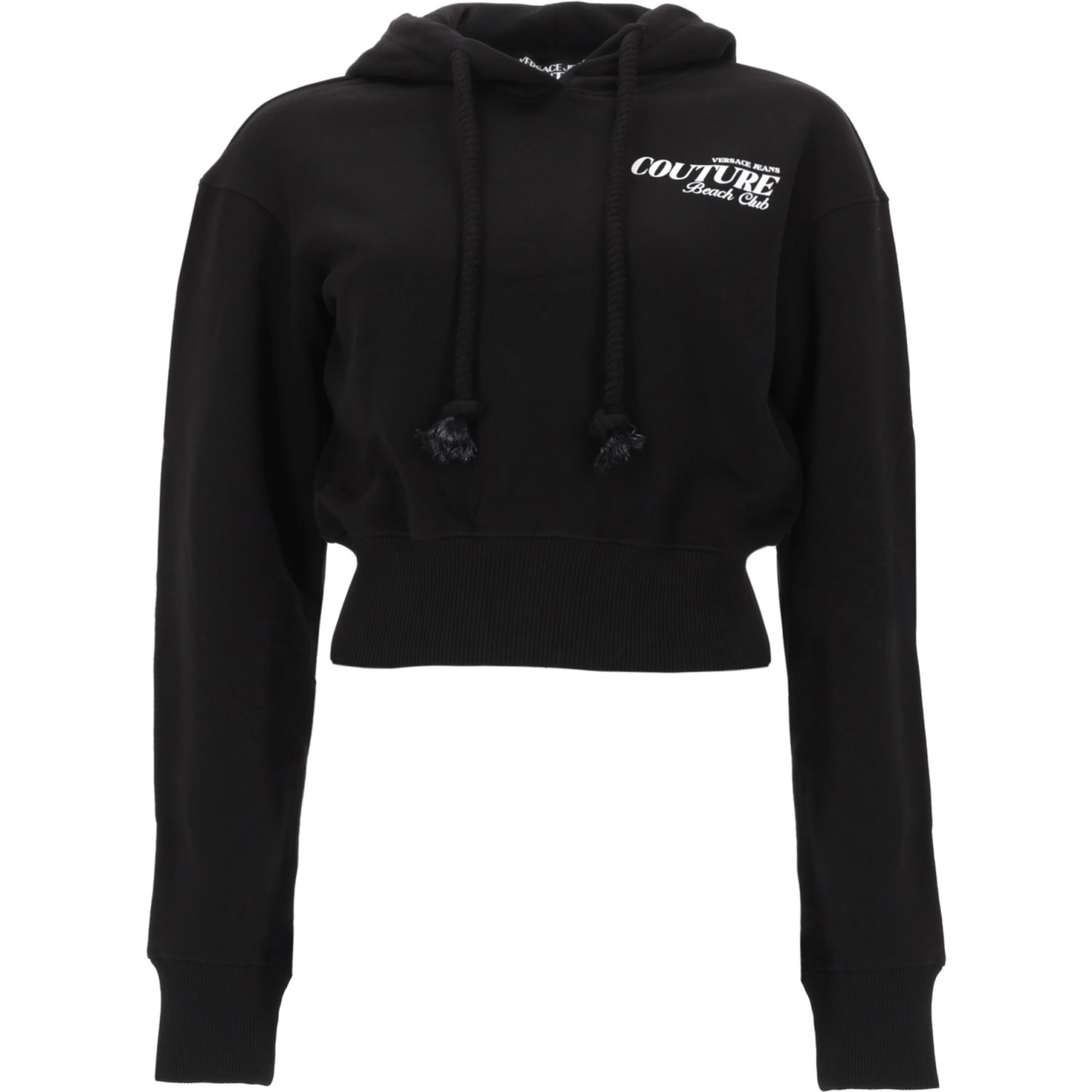 FELPA CROP CON LOGO