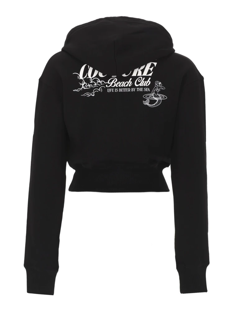 FELPA CROP CON LOGO alternative