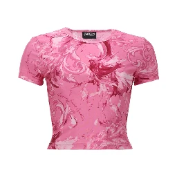T-SHIRT CON STAMPA "WAVE"