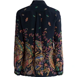FLORAL PAISLEY PRINT SHIRT