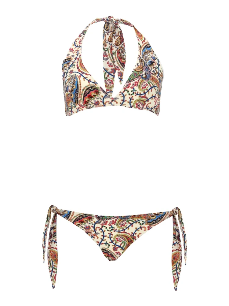 COSTUME BIKINI CON MOTIVO PAISLEY FLOREALE