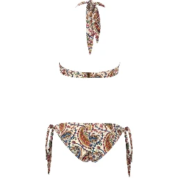 COSTUME BIKINI CON MOTIVO PAISLEY FLOREALE