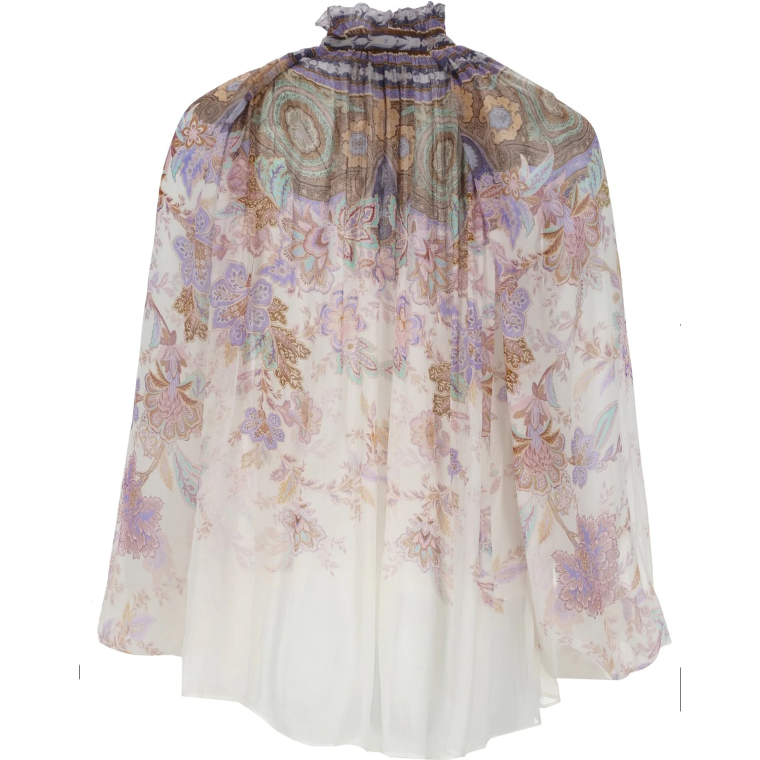 BLUSA "LUNA" CON MANICHE A SBUFFO