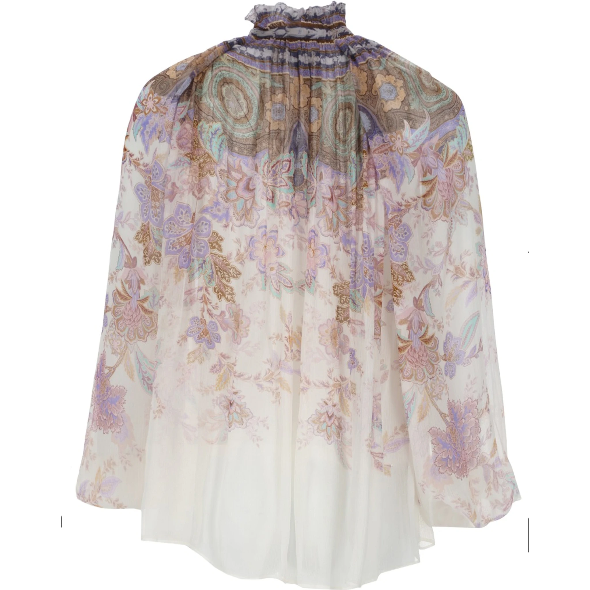 BLUSA "LUNA" CON MANICHE A SBUFFO