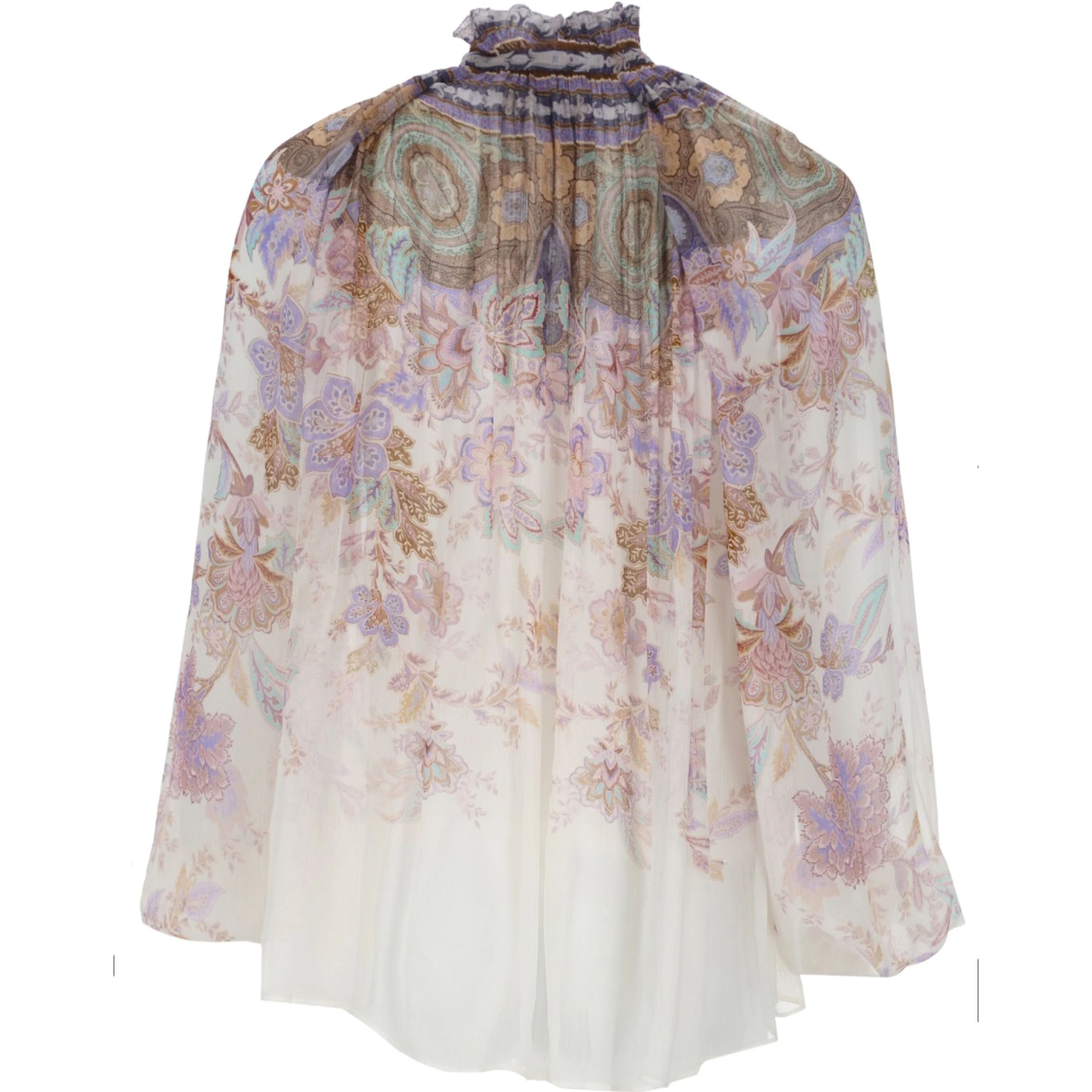 BLUSA "LUNA" CON MANICHE A SBUFFO