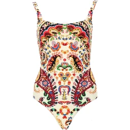 COSTUME INTERO CON MOTIVO PAISLEY FLOREALE