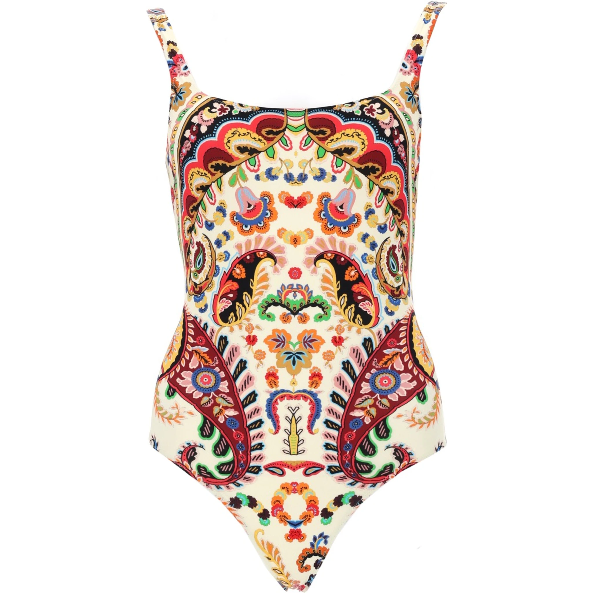 COSTUME INTERO CON MOTIVO PAISLEY FLOREALE