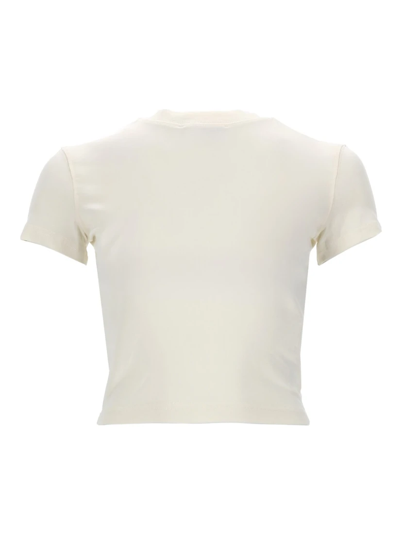 T-SHIRT CON LOGO GLITTERATO