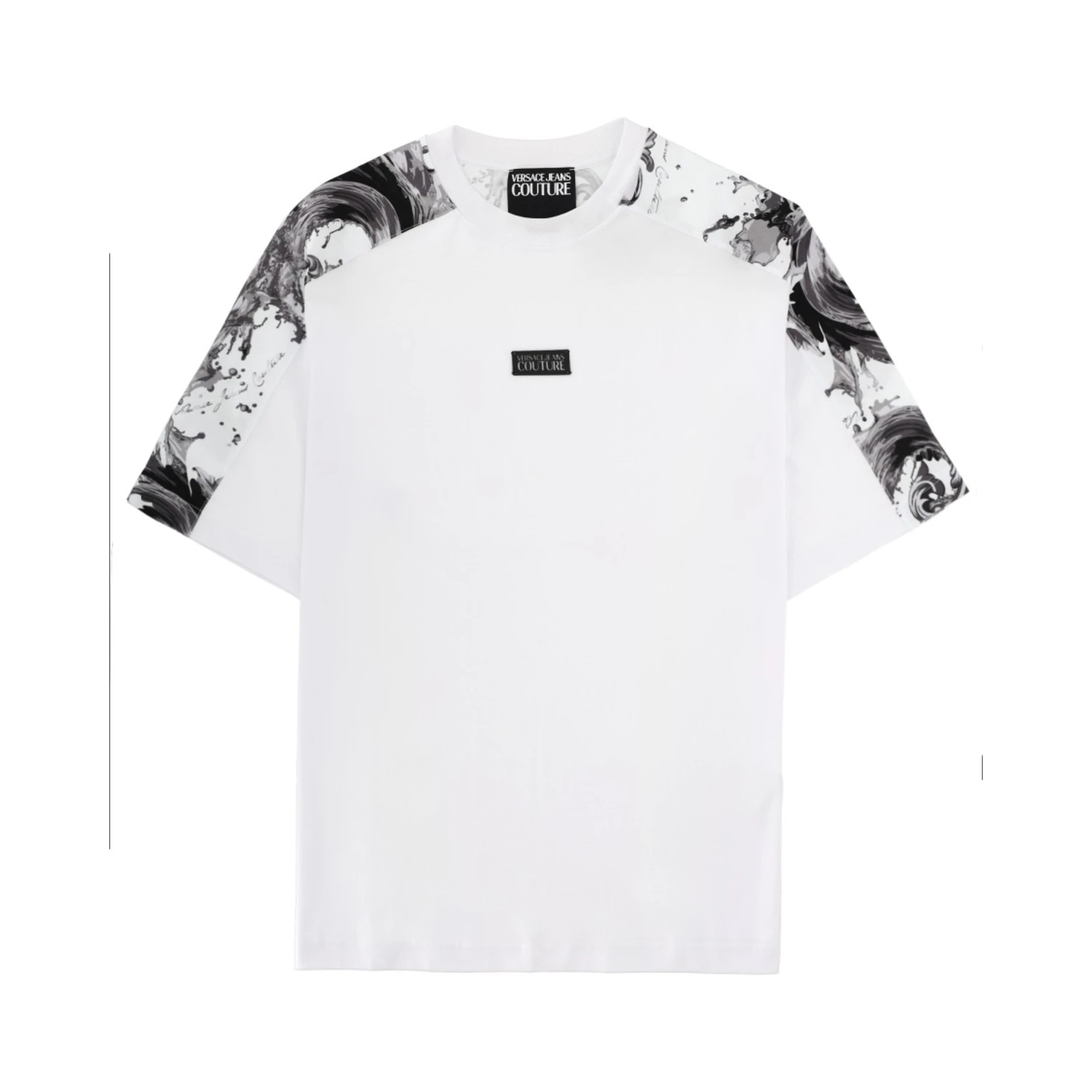 T-SHIRT CON PLACCA LOGO