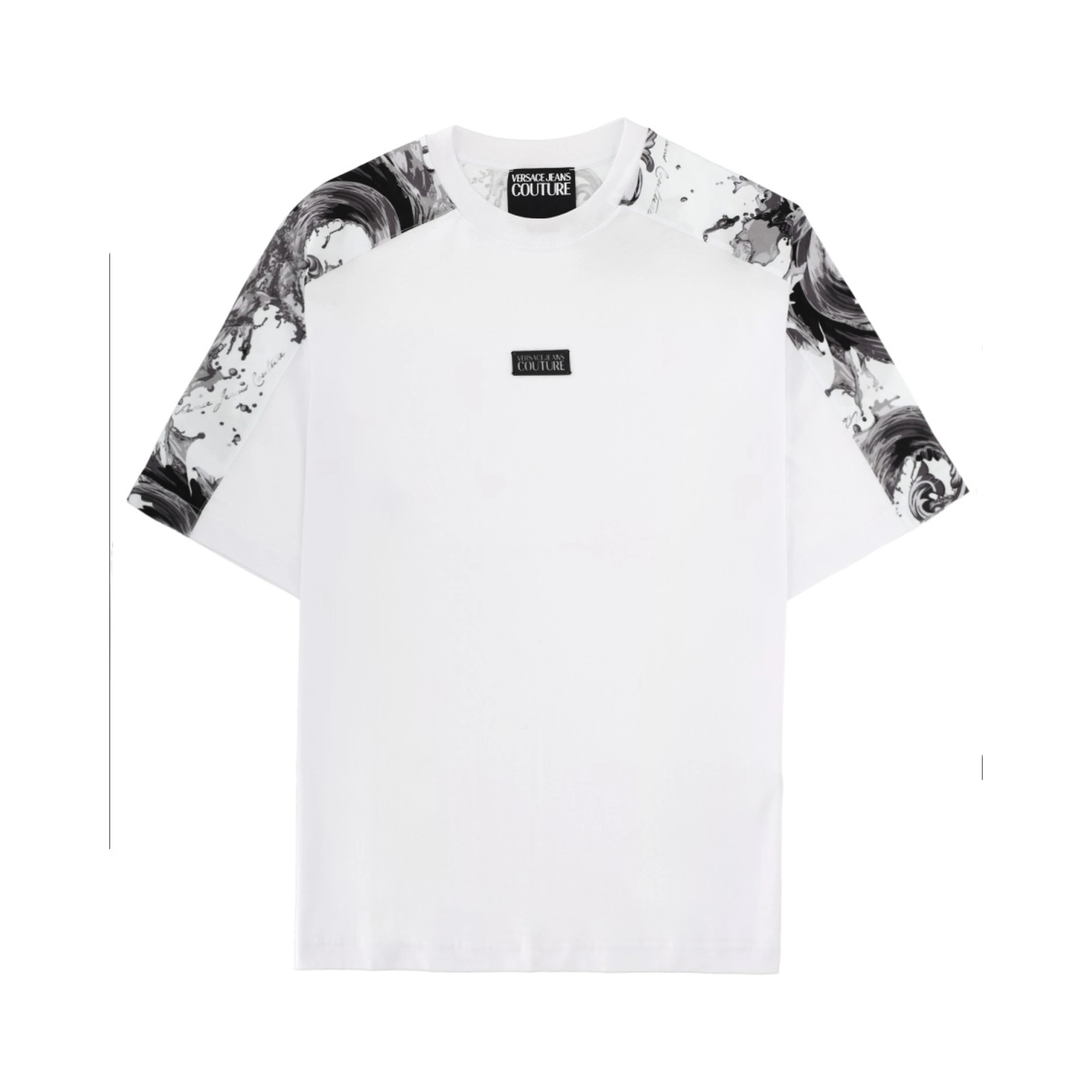 T-SHIRT CON PLACCA LOGO