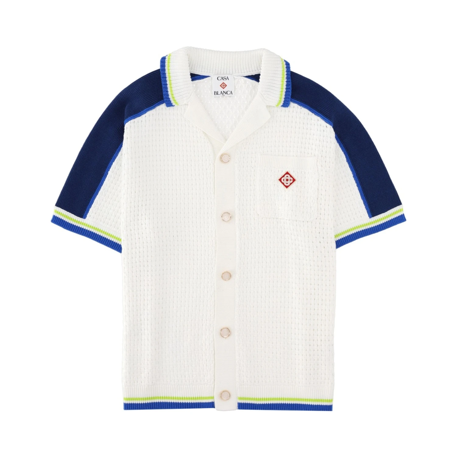 CAMICIA IN CROCHET CON LOGO