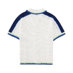 CAMICIA IN CROCHET CON LOGO