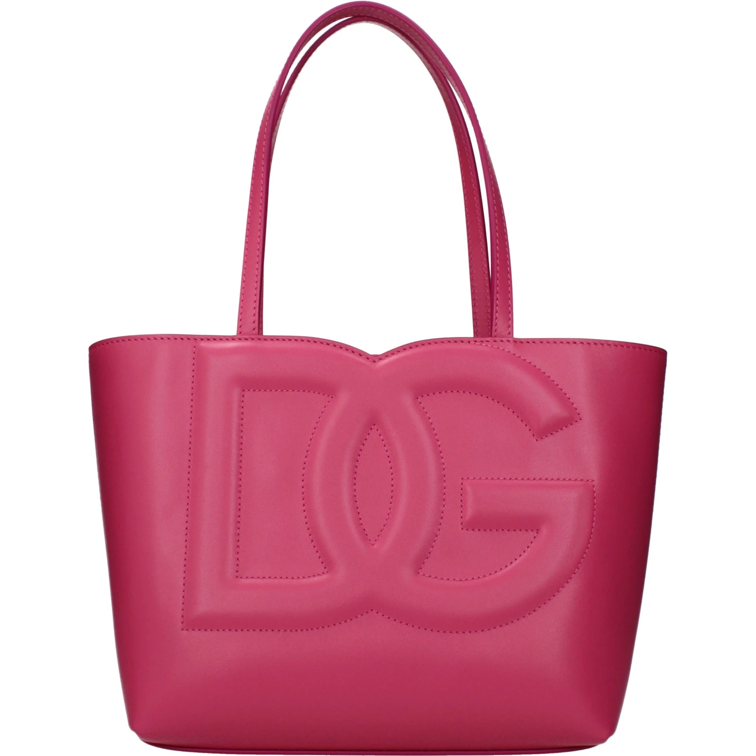 Pink Leather Handbag