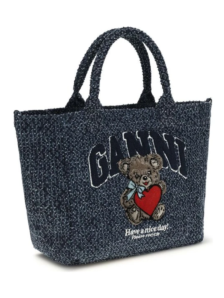 Blue Cotton Shoulder Bag alternative