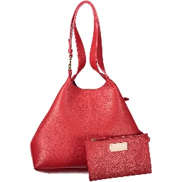 Red Leather Handbag