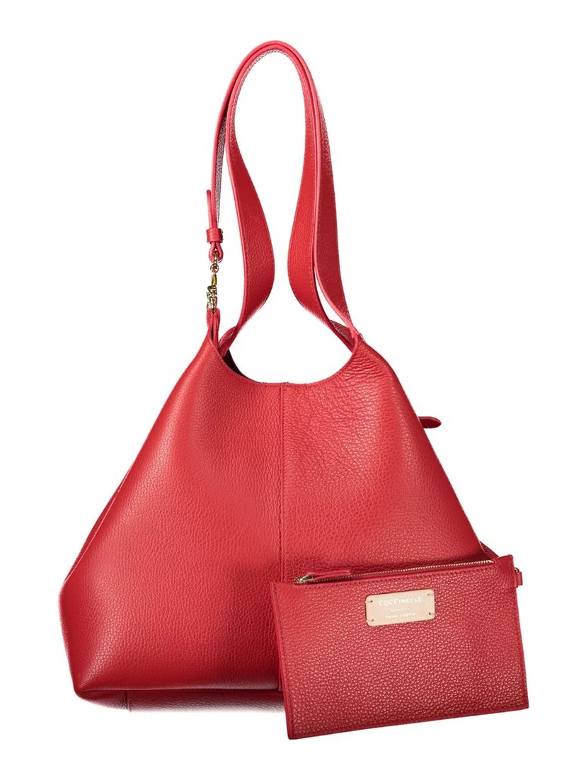 Red Leather Handbag