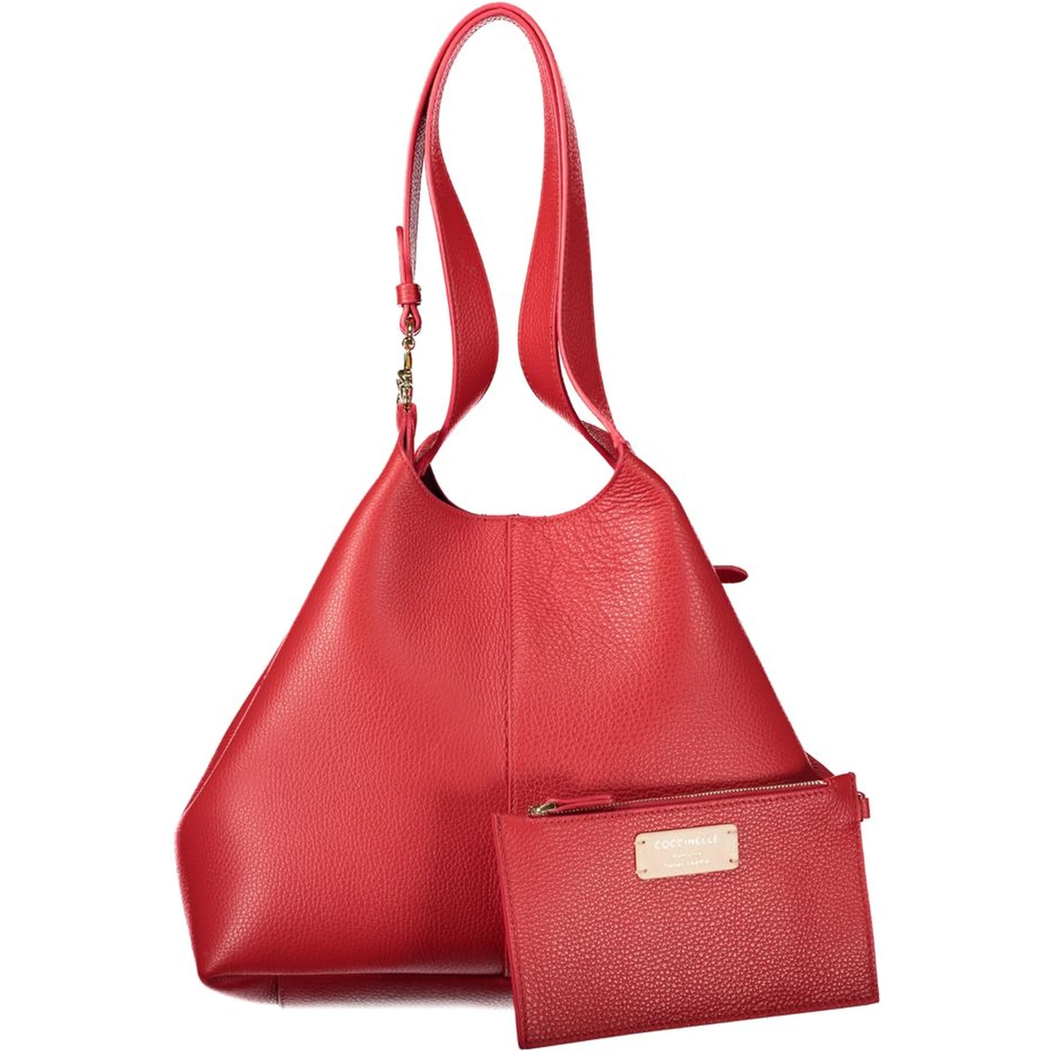 Red Leather Handbag