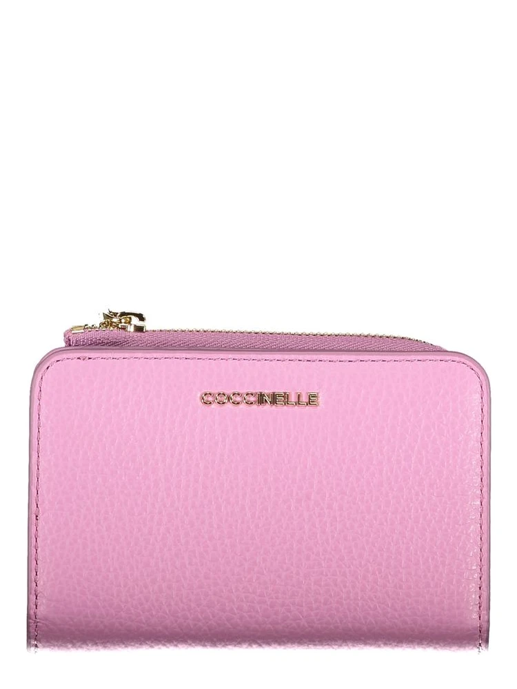 Purple Leather Wallet