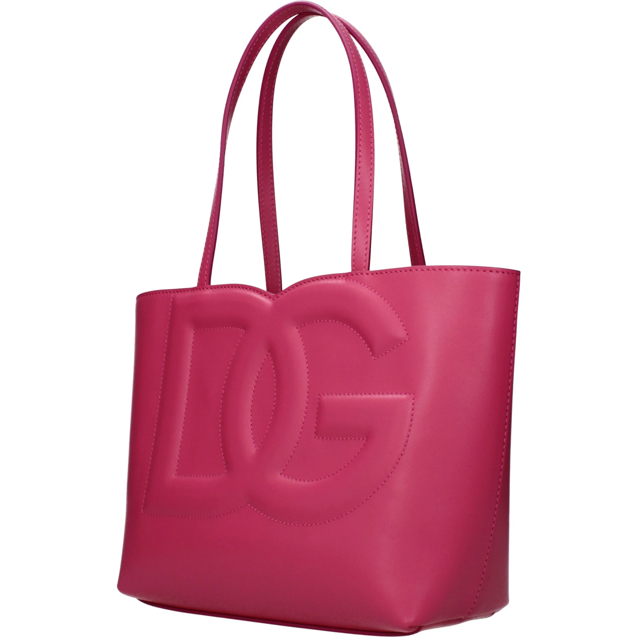 Pink Leather Handbag