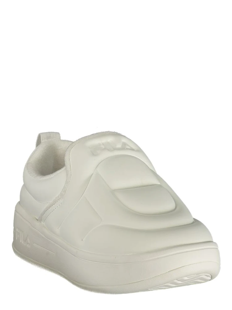 White Polyester Athletic Sneakers alternative