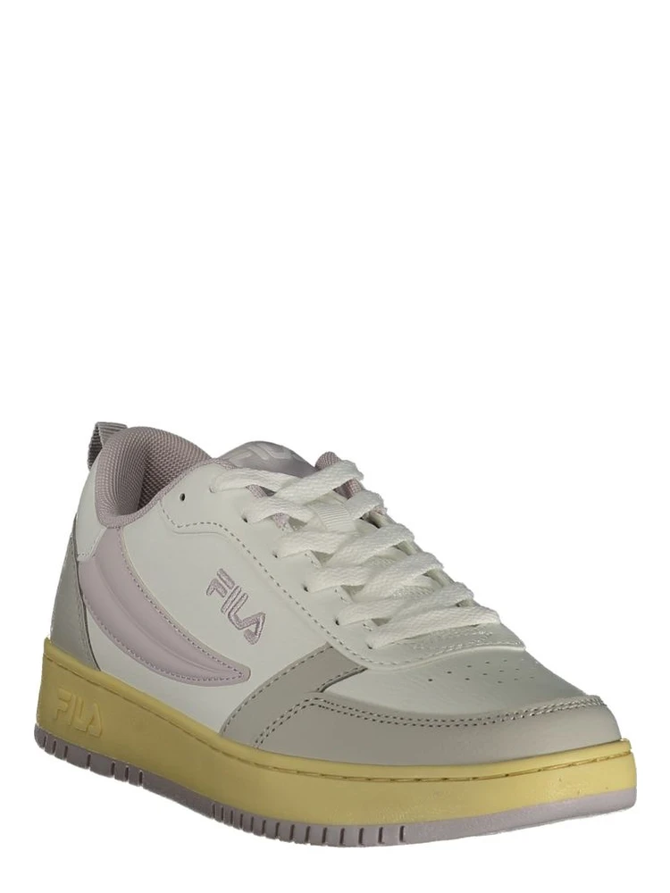 White Polyester Athletic Sneakers alternative