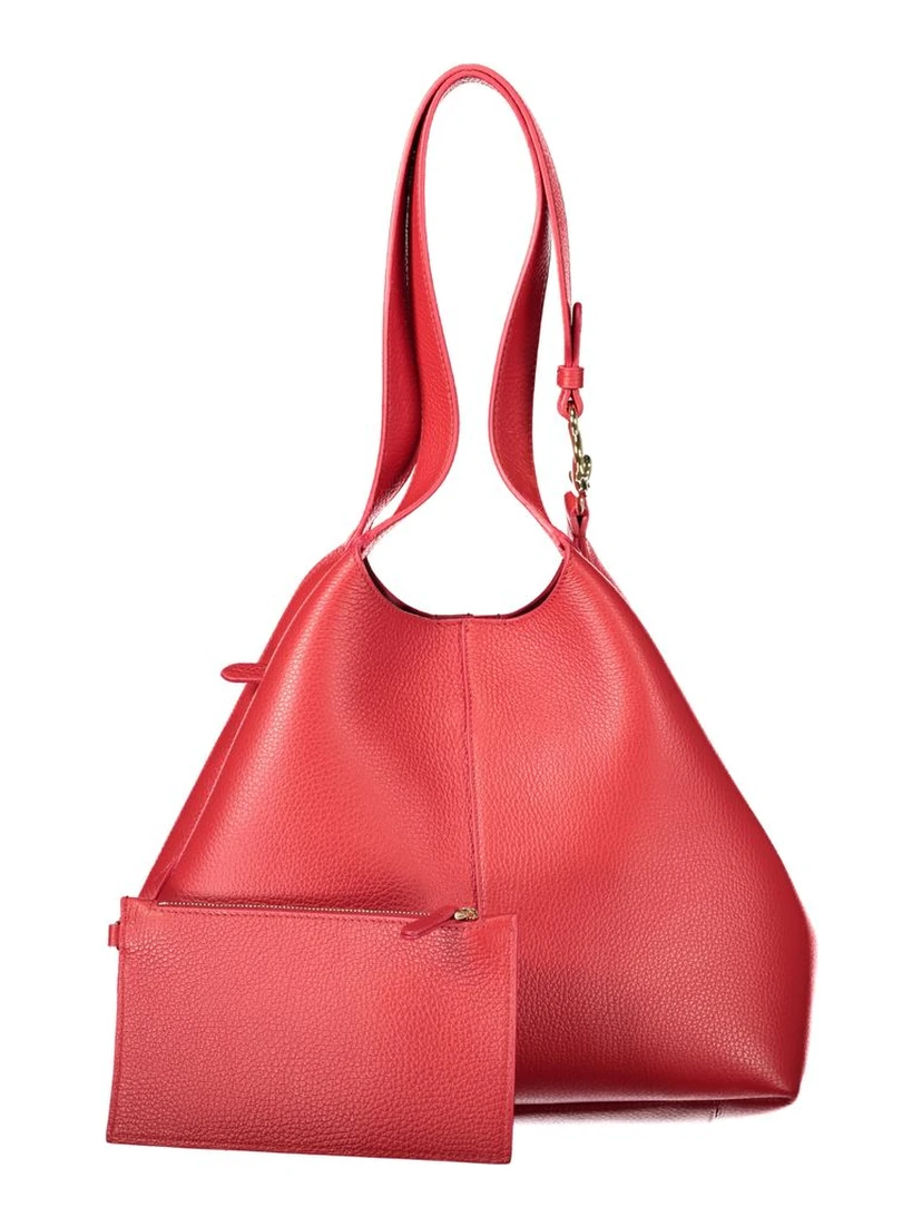 Red Leather Handbag