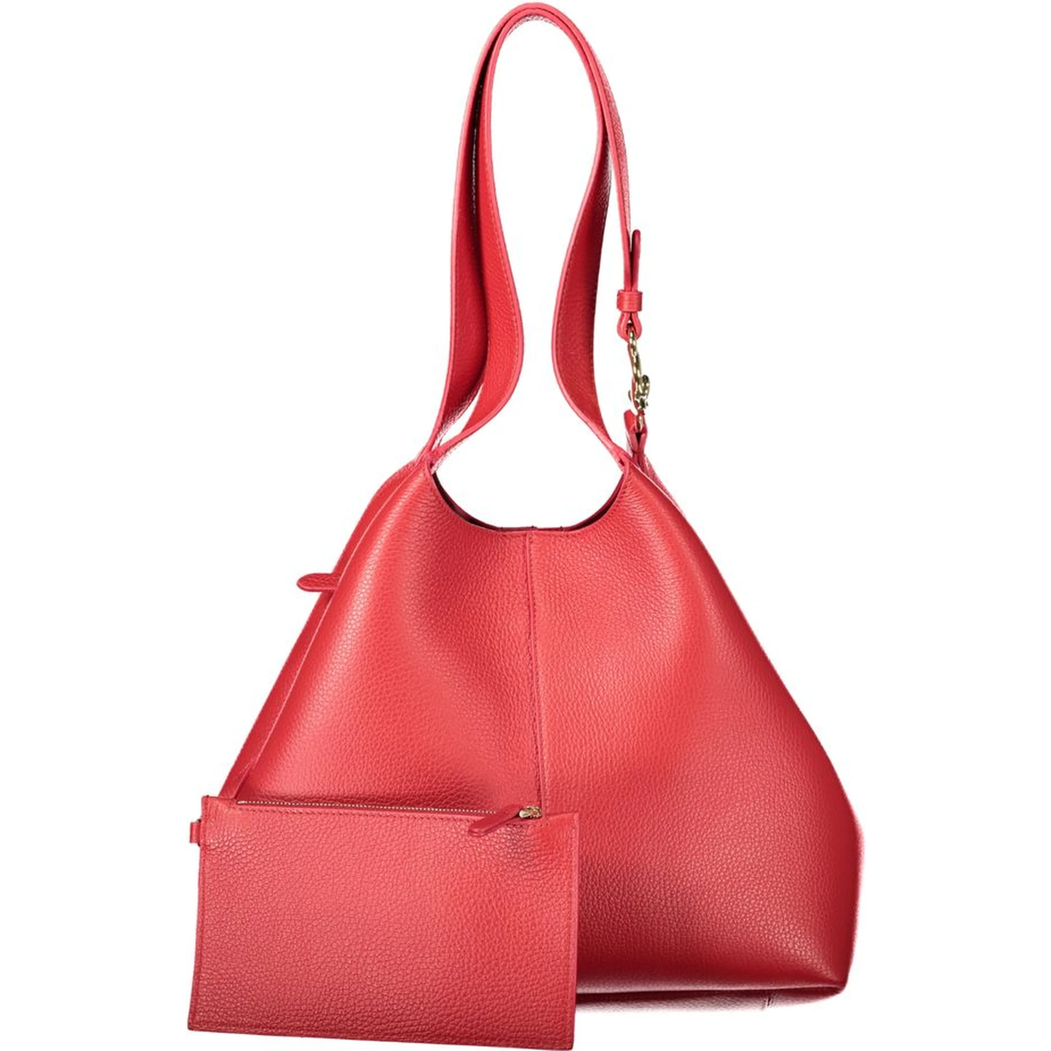 Red Leather Handbag