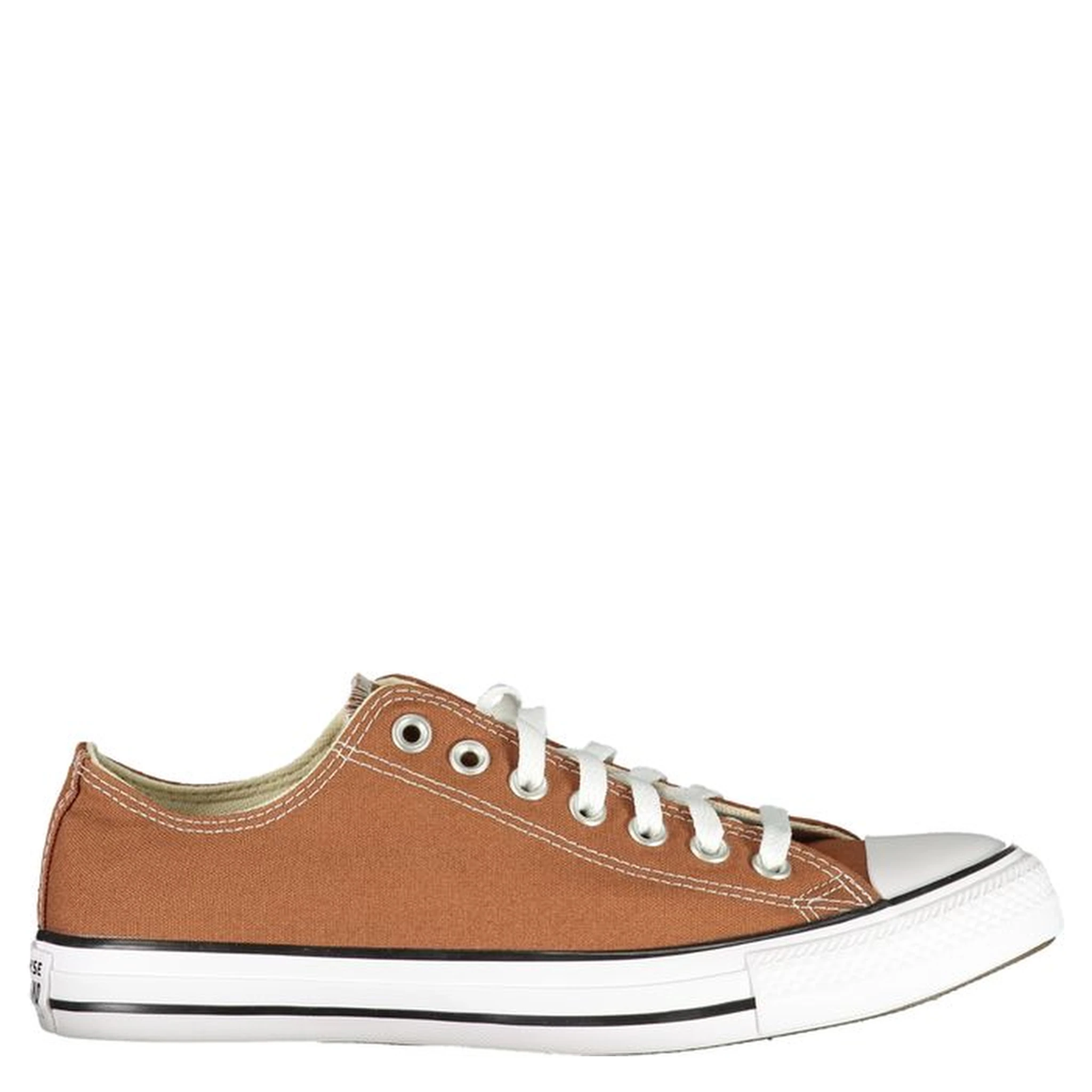 Brown Polyester Athletic Sneakers