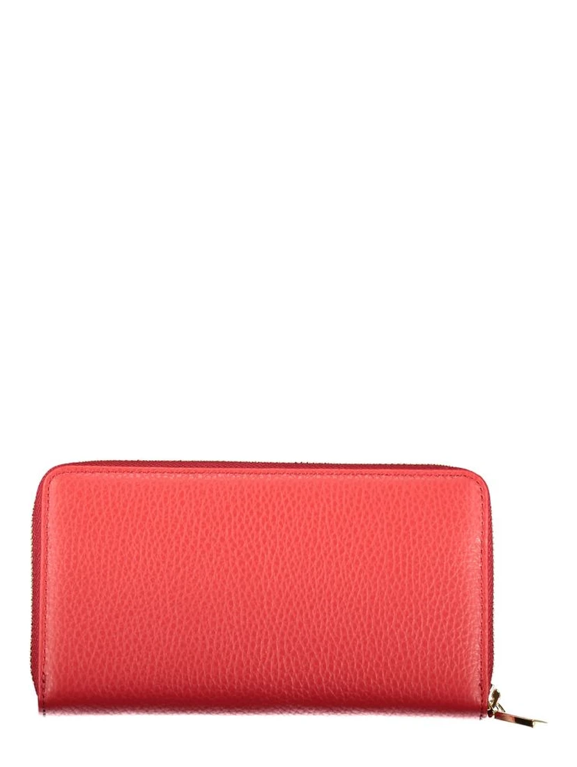 Red Leather Wallet