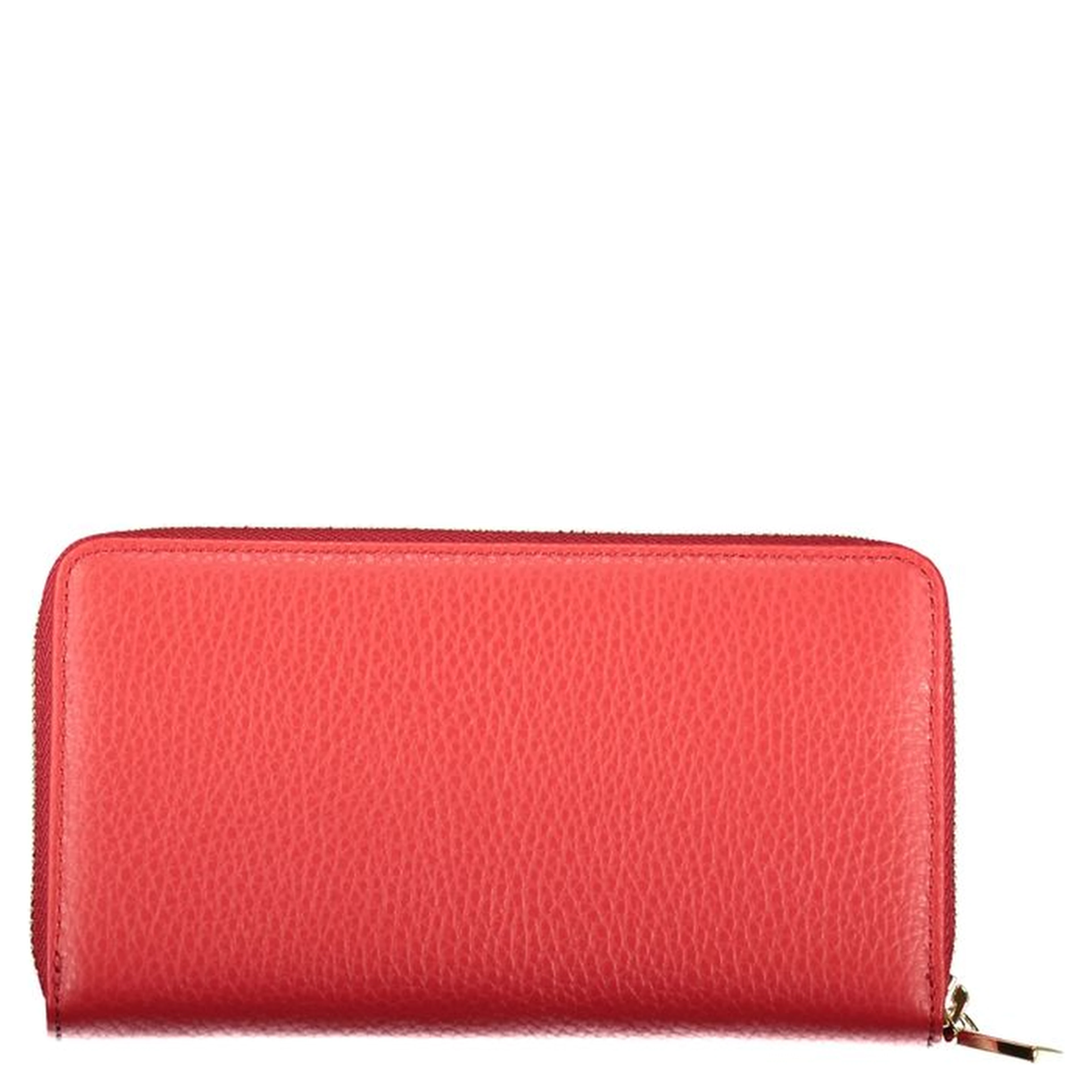 Red Leather Wallet