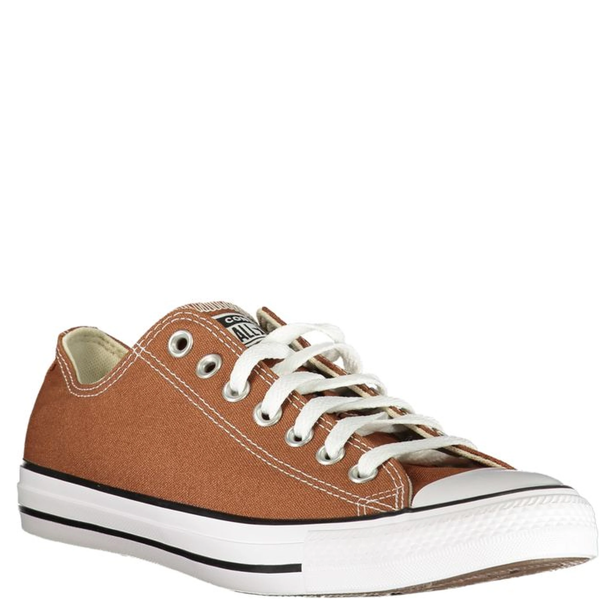 Brown Polyester Athletic Sneakers