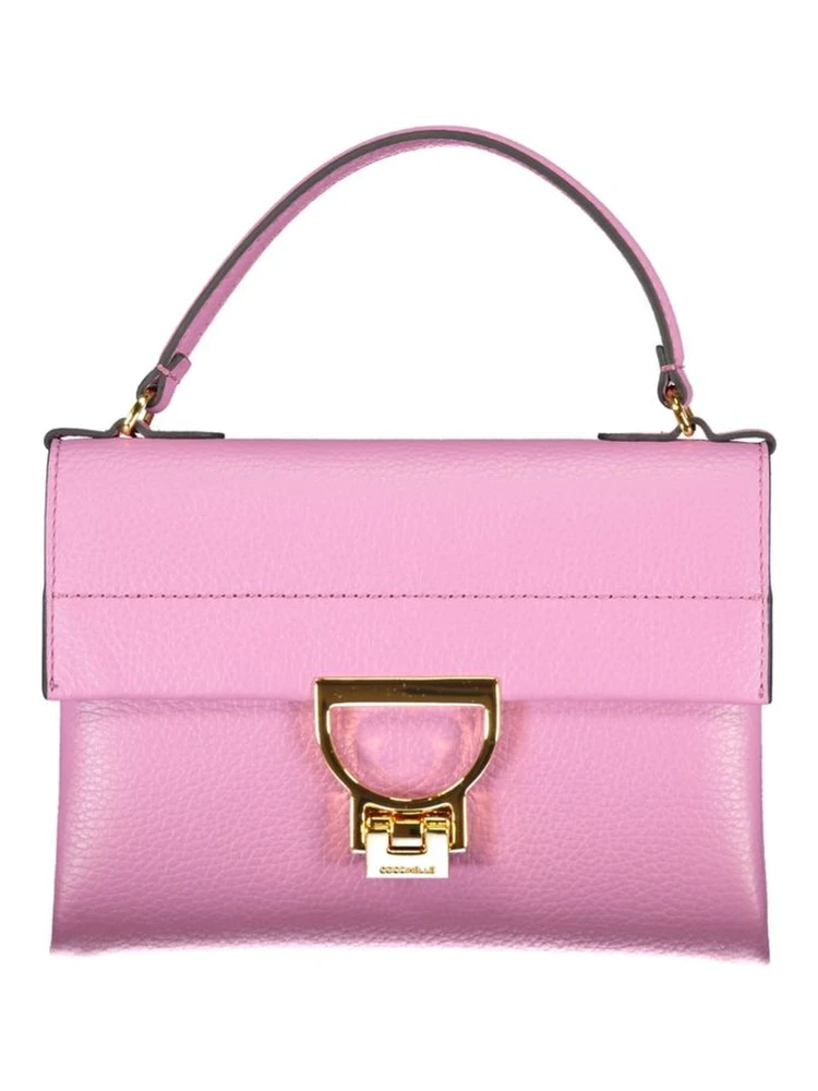 Purple Leather Handbag