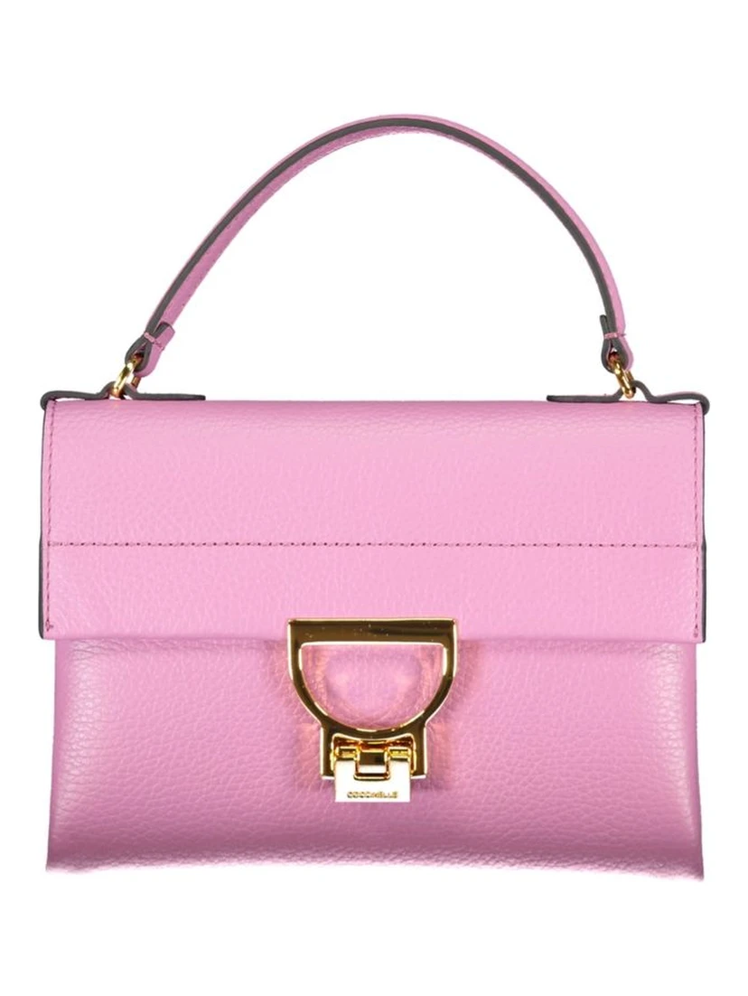 Purple Leather Handbag