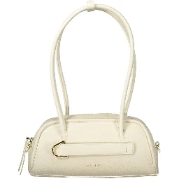 White Leather Handbag