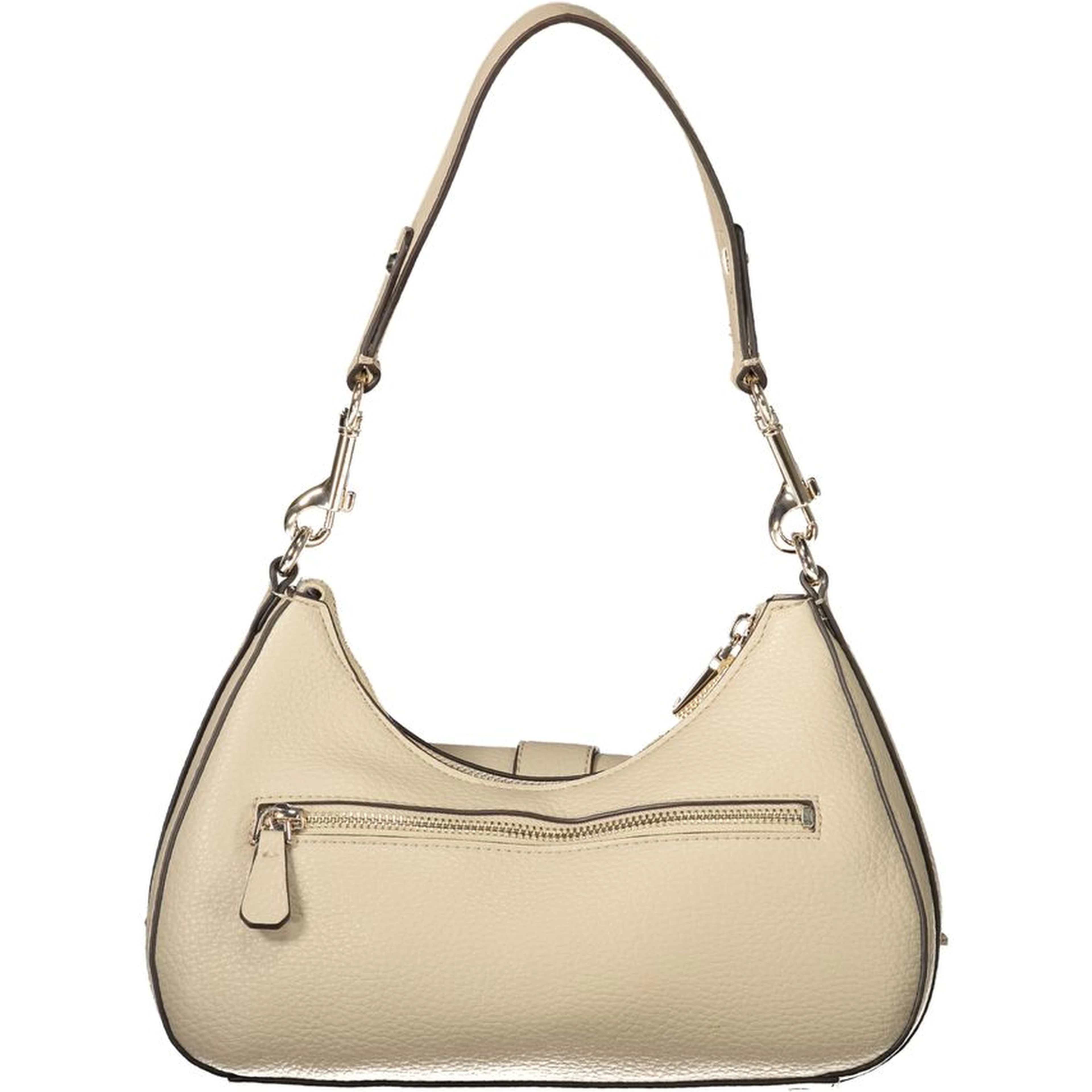Beige Polyethylene Handbag