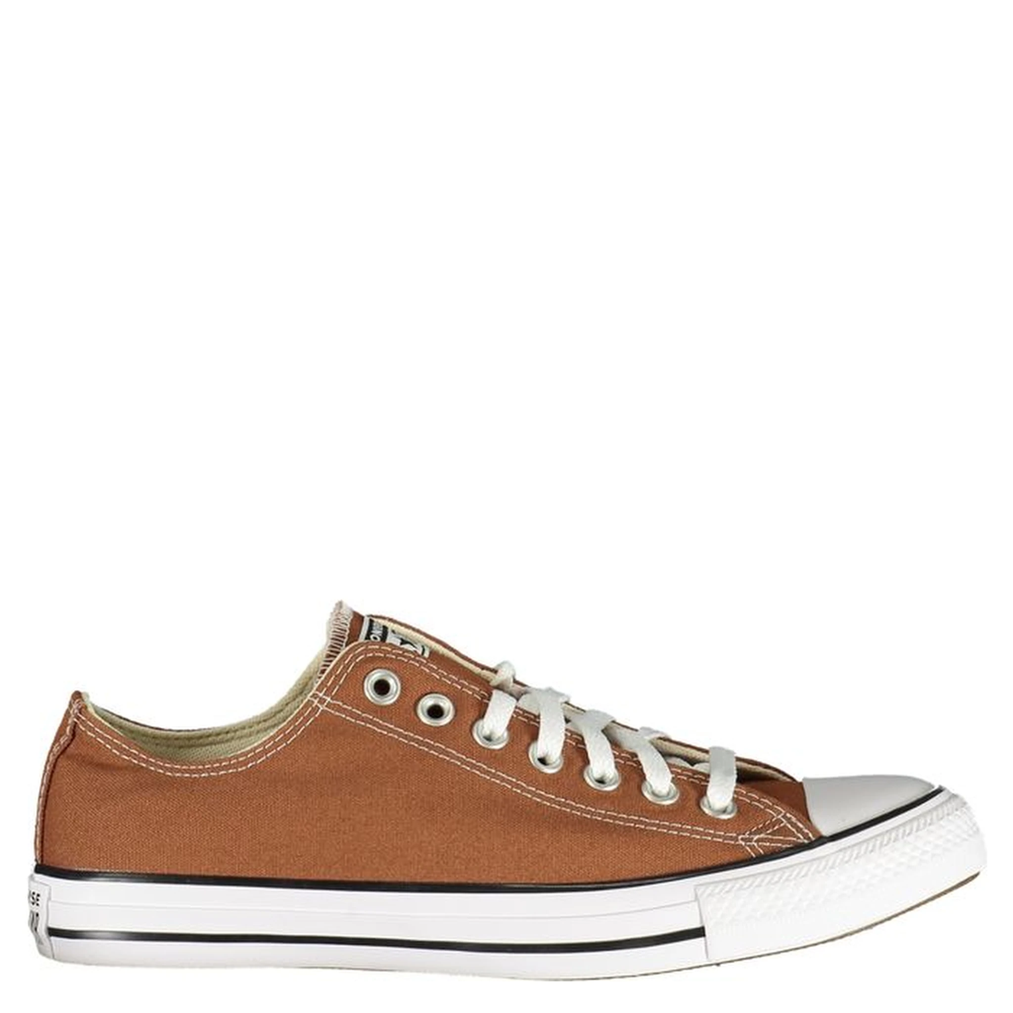 Brown Polyester Low Top Sneakers